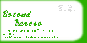 botond marcso business card